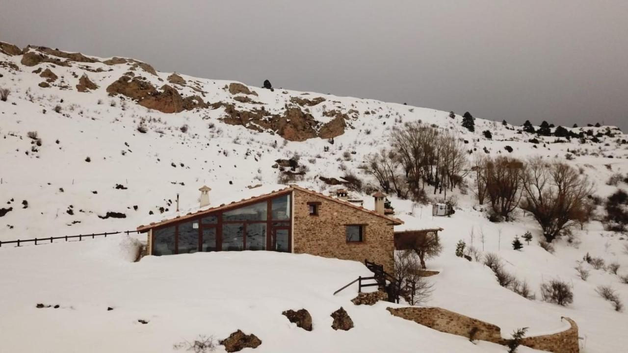 Masia El Cabrero Villarroya de los Pinares Eksteriør bilde