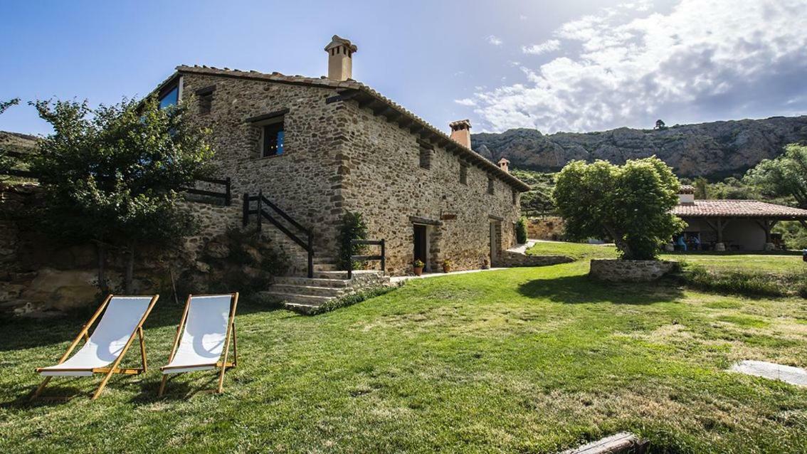 Masia El Cabrero Villarroya de los Pinares Eksteriør bilde